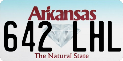 AR license plate 642LHL