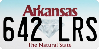 AR license plate 642LRS
