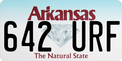 AR license plate 642URF