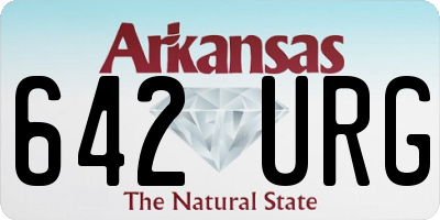 AR license plate 642URG