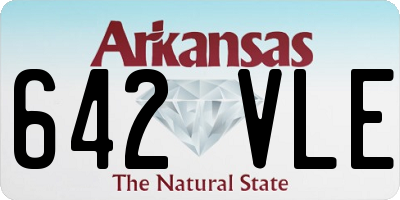 AR license plate 642VLE