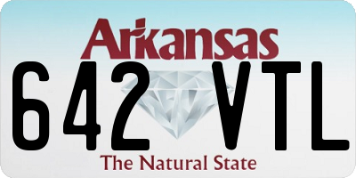 AR license plate 642VTL