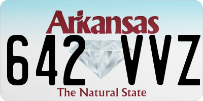 AR license plate 642VVZ
