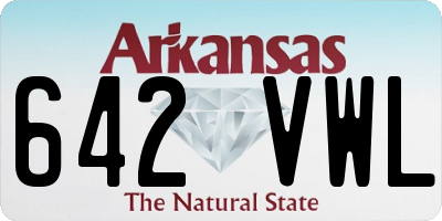 AR license plate 642VWL