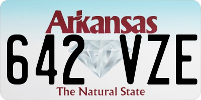 AR license plate 642VZE