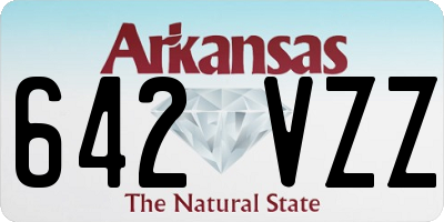 AR license plate 642VZZ