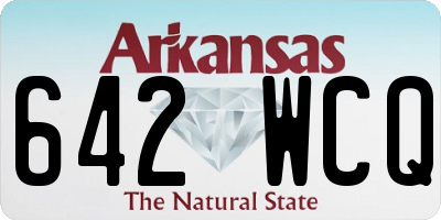 AR license plate 642WCQ