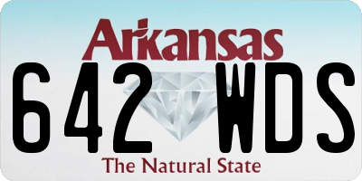 AR license plate 642WDS