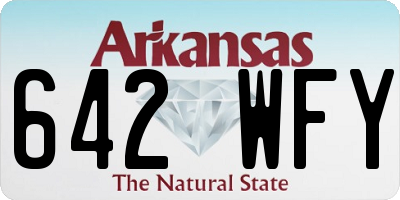 AR license plate 642WFY