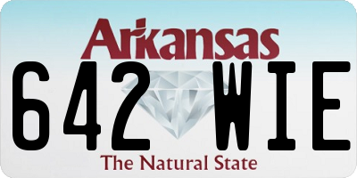 AR license plate 642WIE