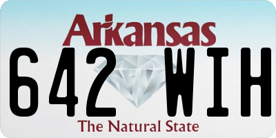 AR license plate 642WIH