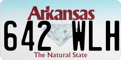 AR license plate 642WLH