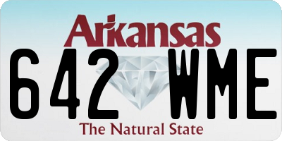 AR license plate 642WME