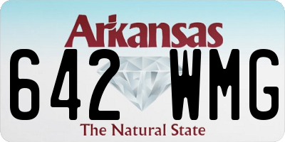 AR license plate 642WMG