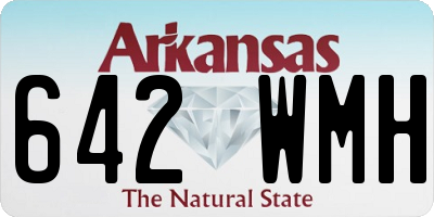 AR license plate 642WMH