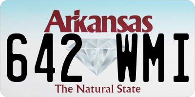 AR license plate 642WMI