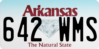 AR license plate 642WMS