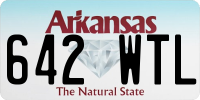 AR license plate 642WTL