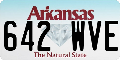 AR license plate 642WVE