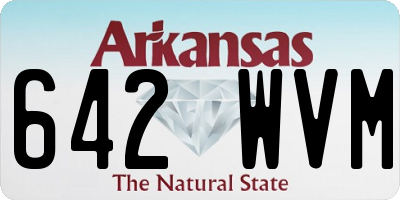 AR license plate 642WVM