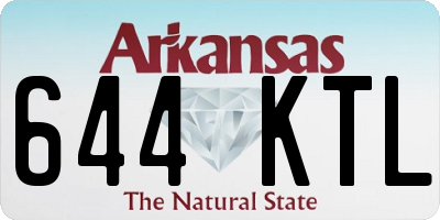 AR license plate 644KTL