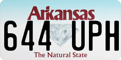 AR license plate 644UPH