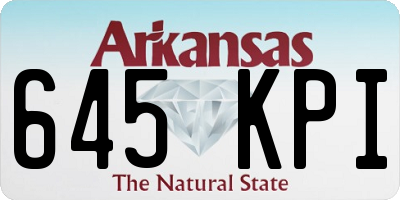 AR license plate 645KPI