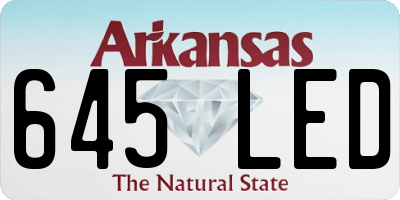 AR license plate 645LED