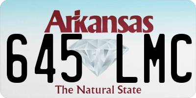 AR license plate 645LMC