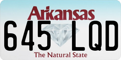 AR license plate 645LQD