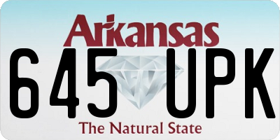 AR license plate 645UPK