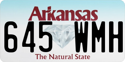 AR license plate 645WMH