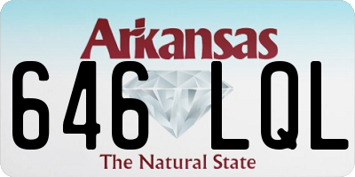 AR license plate 646LQL