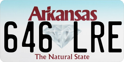 AR license plate 646LRE