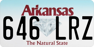 AR license plate 646LRZ