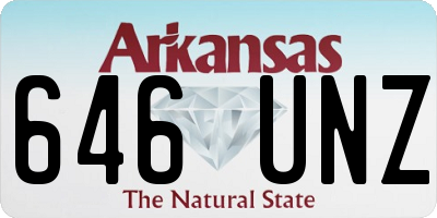AR license plate 646UNZ