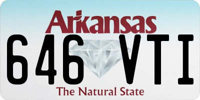 AR license plate 646VTI