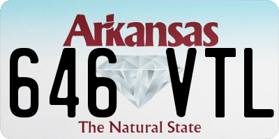 AR license plate 646VTL