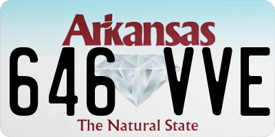 AR license plate 646VVE