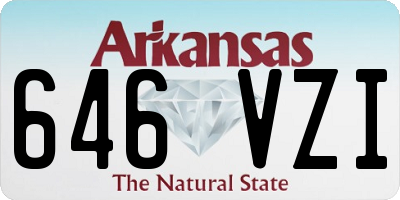 AR license plate 646VZI