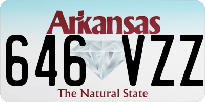 AR license plate 646VZZ