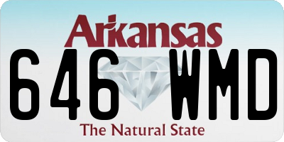 AR license plate 646WMD