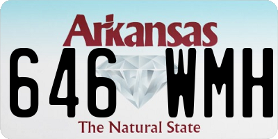 AR license plate 646WMH