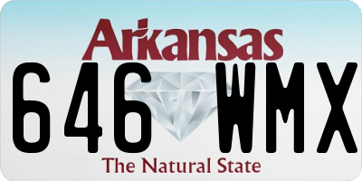AR license plate 646WMX
