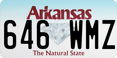 AR license plate 646WMZ