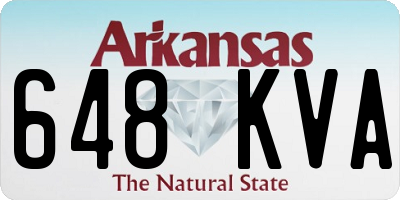 AR license plate 648KVA