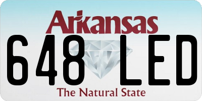 AR license plate 648LED