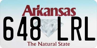 AR license plate 648LRL