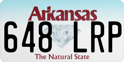 AR license plate 648LRP