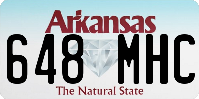 AR license plate 648MHC
